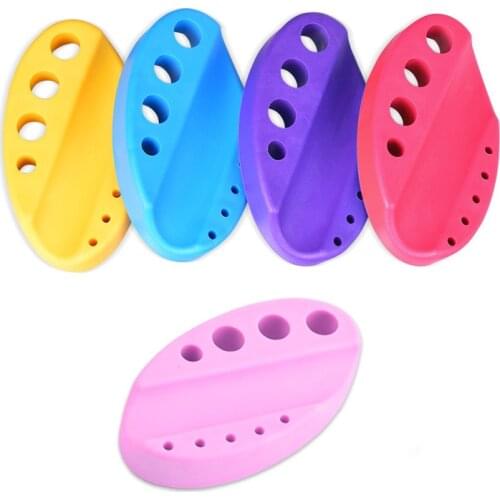 1PC Oval Silicone Cover Of Standing Rack Tattoo Ink Cup Pigment Cup Stand Holder For Tattoo Machine Permanent Makeup Accessories