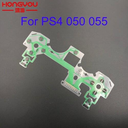 50pcs For PS4 JDM 050 Ribbon Circuit Board Film Joystick Flex Cable Conductive Film For PlayStation 4 Pro JDS 055 Controller