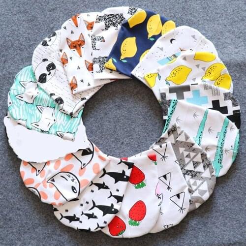 Baby Hat Cotton Printing Caps Toddler Boy Girl Infant Beanie Hat Spring Autumn Winter Childrens Hats Newborn Caps 0-3 Years