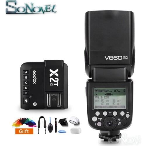 Godox V860II V860II-O TTL HSS Li-ion Battery Speedlite Flash With X2T-O Flash Trigger Transmitter for Olympus Panasonic Lumix