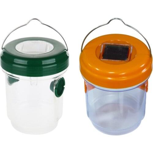 Wasp Trapper Solar Bee-Catching Machine Insect Trap Fruit Fly Trapper Gardening Tools and Equipment Solar Bee Trap Insect Trap