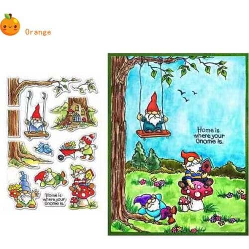 Little Man Transparent Clear Stamps for DIY Scrapbooking/Card Making/Kids Christmas Fun Decoration Supplies