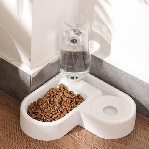New Bubble Pet Bowls Food Automatic Feeder Fountain Water Drinking For Cat Dog Kitten Feeding Container Pet Supplies