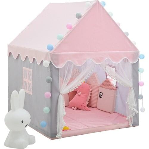 Childrens tent indoor game house princess tent girl small house castle baby bed creative toy house