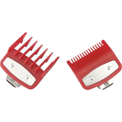 Barber Accessories Universal Hair Clipper Limit Comb Size Barber Replacement Push Shear Tool Metal Clip Hair Clipper Guide Comb