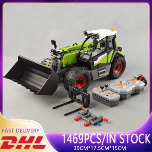 Hot MOC-35607 Multi-Function Loader High-Tech Creator Full-Featured Engineering Remote Control Building Block Toys Gift C61051