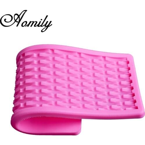 Aomily Braided Twist Rope Shape Silicone Molds Fondant Cake Decorating Tools Chocolate Mold Bakery Accessories Baking Mould