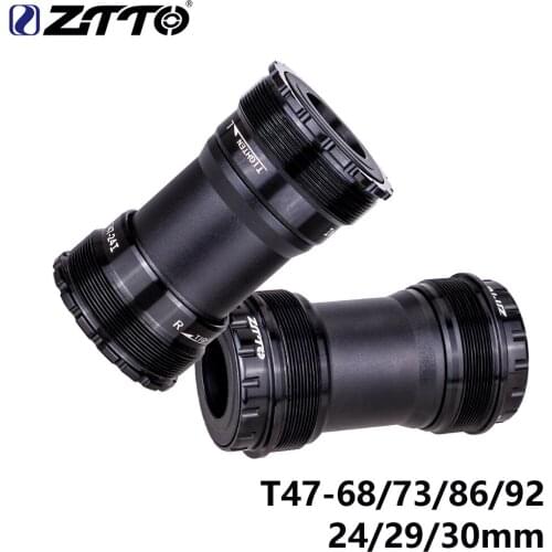 T47 Bottom Bracket 24 Bicycle Crankset DUB 29 30mm Sealed Bearing Thread 47 68 73mm Shell 28.99mm Spline Axis For MTB Road Bike