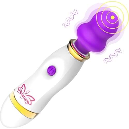 12 Speeds Magic Wand Vibrator AV Stick Sextoys Oral Clit Slicone Vibrators Sex Toys For Women G Spot Massager Adult Products