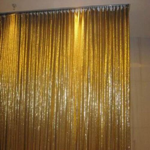 Colorful metallic sequin fabric for curtain