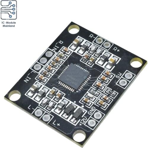 PAM8610 15Wx2 Dual Channel Digital Power Amplifier Board 12V Stereo Mini Power Amplifier Board