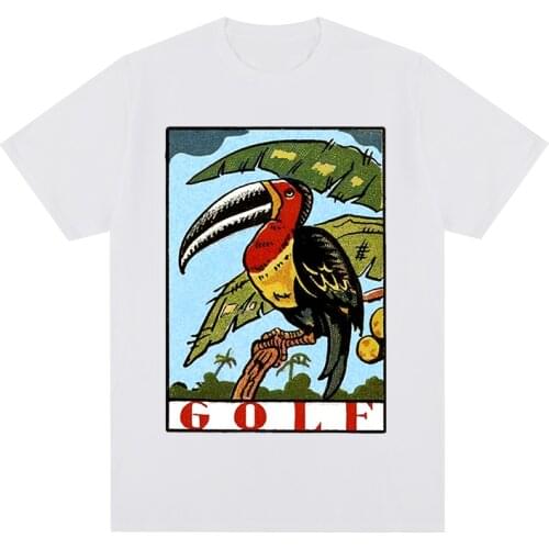 Golf Wang toucan Tyler The Creator rapper hip hop music t-shirt Cotton Men T shirt New TEE TSHIRT Womens
