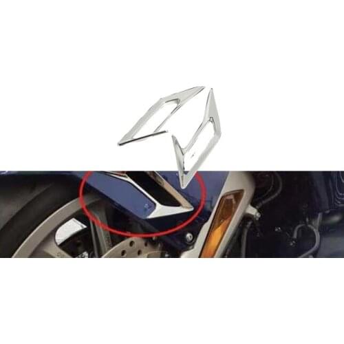 Chrome Motorcycle Front Fender Vent Trim Case for HONDA Goldwing GL1800 2018-2020