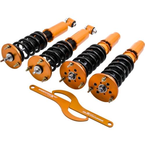 4pcs Coil Coilovers Struts For BMW 5 Series E60 525i 530i 545i 550i M5 2004-2010 Adjustable Height