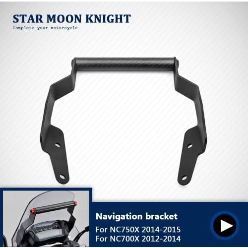 Motorcycle GPS Mount Mounting Adapter Holder Bracket For HONDA NC 700 X NC700X 2012-2013 NC750X NC 750 X 2014-2015 4.8