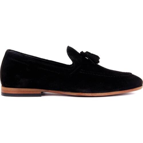 Sail-Lakers Black Suede Men Shoes
