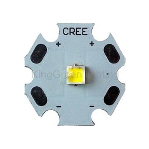 10X Original CREE Xlamps XPL 3535SMD high intensity / high density led lamp bead with 20mm heat sink free shipping