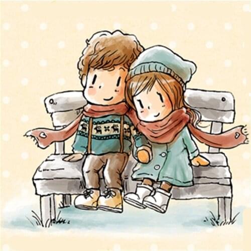 Rubber Silicone Clear Stamps for Scrapbooking Tampons Transparents Seal Background Stamp Card Making Diy Cartoon boy and girl