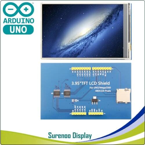 3.95" inch 480*320 TFT Touch LCD Module Screen Display Panel ST7796S Controller for Arduino UNO R3