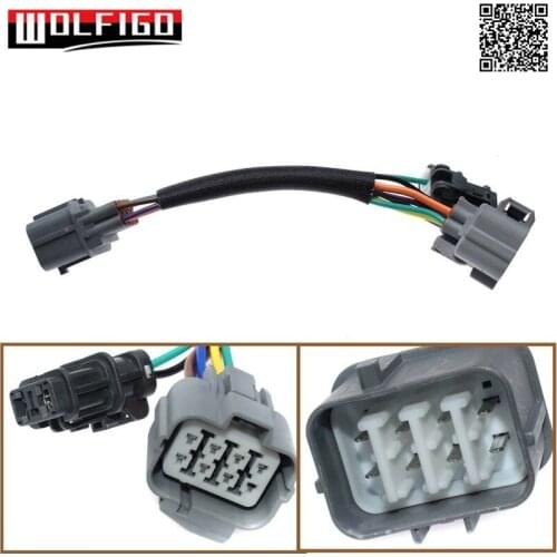 WOLFIGO New C154-A002 Obd1 To Obd2 8-Pin Distributor Adapter Jumper Harness For Honda Acura
