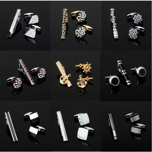 XK399 High quality mens business shirt tie clip / Cufflinks / luxury gift set / other accessories crazy promotions