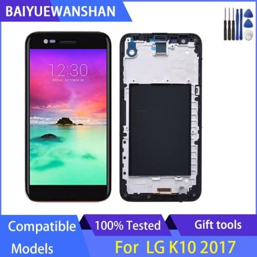 5.3" For LG K10 2017 M250 M250N M250M M250DS LCD Display Touch Screen Digitizer Assembly For LG K10 2017 Screen