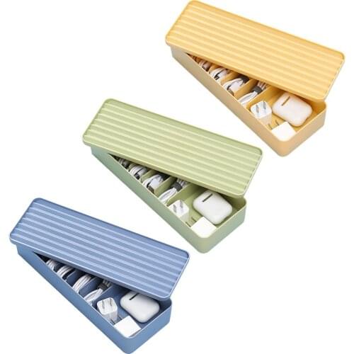 1pc Cable Storage Box Wire Management Tidy Organizer Home Room Container Cable Management Case Home Decor