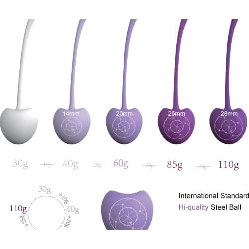 5pcs/set Smart Kegel Balls Vaginal Tighting Exercise Kit Chinas Vaginal Balls Vibrators Sex Toys For Woman adult toys sex toys