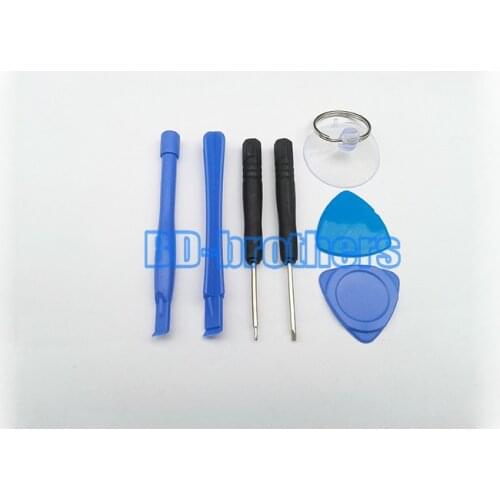 7in1 Good Quality Precise Screwdriver Repair Pry Kit Opening Tools With 1.5 Phillips 2.0 Straight For Samsung 500sets/lot