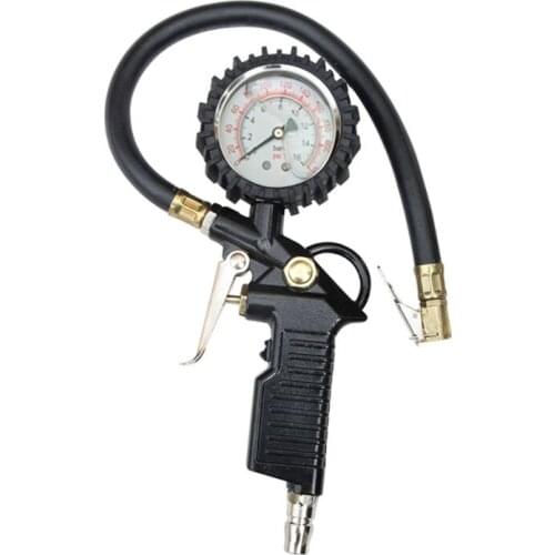 Car Auto Tire Pressure Gauge Tire Air Gauge Inflator Tool Tire Inflator