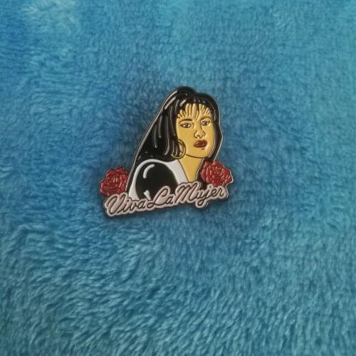 Viva La Mujer Pin, Soft Enamel Pin, Jewelry, Art, Artist, Gift, Stocking Stuffer, Music