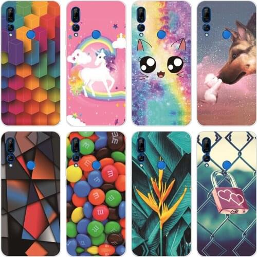 For Huawei P Smart 2019 Cases Silicon Soft TPU Back Cover For Huawei P Smart plus 2019 Case Cover for huawei p smart Z bumper