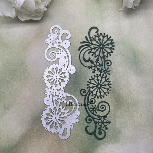Flower curling decoration DIY Craft Metal Cutting Die Scrapbook Embossed Paper Card Album Craft Template Stencil Dies