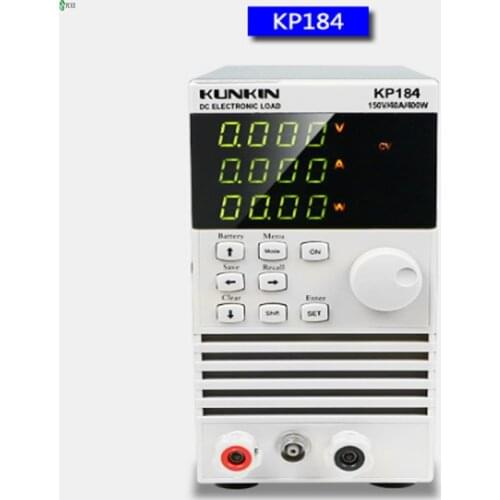 KP184 DC Electronic Load Battery Capacity Tester High-precision Battery Discharge Capacity Tester AC110V/220V RS485/232 150V 40A