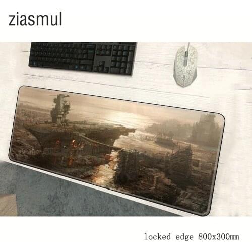 Falloutd pad mouse locked edge computer gamer mouse pad 800x300x2mm padmouse big New arrival mousepad ergonomic office desk mats