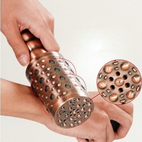 Moxibustion massage Moxibustion Rod Copper Large Body Massage Stick Arm Moxa Box Ai Instrument Therapy Care Tool Chinese