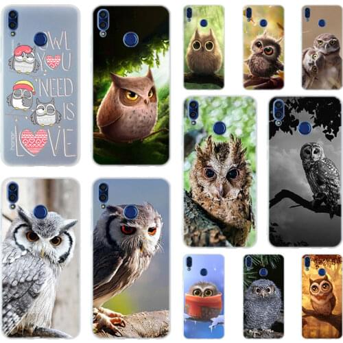 Cute Cat Owl Animal Soft TPU Case Cover For Huawei Honor 30 20 10 9 Lite 9a 8a 7a Pro 10X 10i 30s 20lite 10lite