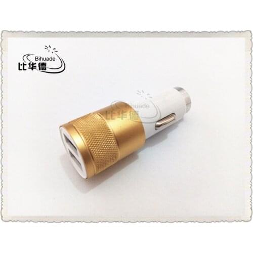 BIHUADE New Arrival New 3.1A 5V Universal Mini Dual 2 Port USB Auto Car Charger Socket Adapter