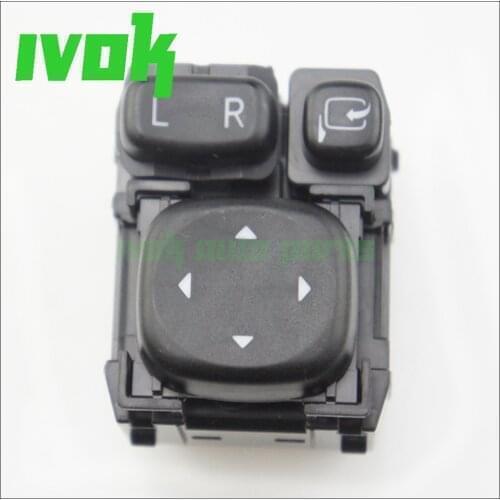 Original Side View Mirror Control Switch FOR TOYOTA ALPHARD/VELLFIRE/HV MARK X SAI 84872-58010 8487258010