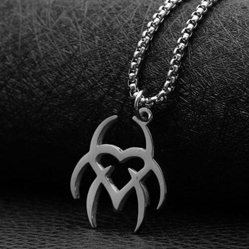 Necklace men geometric pendants hip hop Steel chain necklace stainless steel necklace jewelry on the male Accessories wholesale