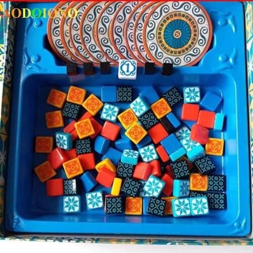 Tile Caizhu Master Board Desktop Playing Game Basic+ Extended Funny Puzzle Game for Children Environmental Material Card Game