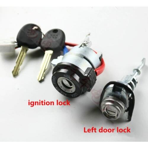 For Kia Forte whole set door lock cylinder with ignition lock Cylinder Left door lock cylinder