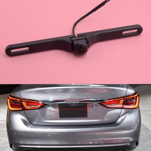 Universal 12V WiFi Wireless Car License Plate Rear View Backup Reverse Camera Car For Phone Display