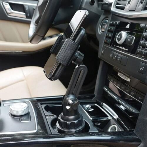 Universal Car Cup Holder Cellphone Mount Stand Cell Phones Adjustable Car Cup Phone Mount For 3-6.5 inch mobile phone