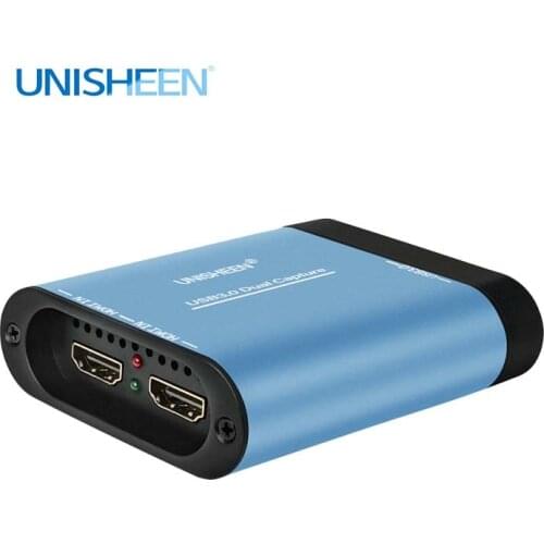 USB DUAL SDI HDMI VIDEO CAPTURE FPGA Grabber Dongle Game Streaming Live Broadcast 1080P OBS vMix Wirecast Xsplit