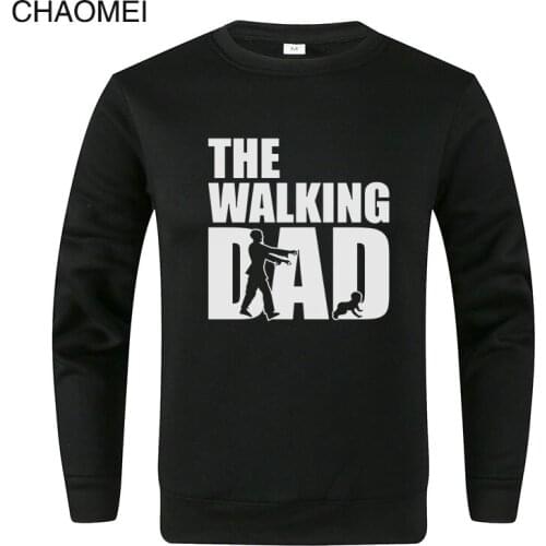 Winter Autumn Men Womens Sweatshirts Hoodies Pullover The Walking Dad Fathers Day Gift Funny Novelty Sweatshirt wholesale C78