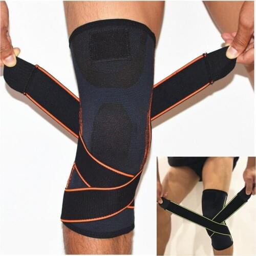 1PCS Knee Pads Professional Protective Sports Knee Pads Breathable Bandage Knee Pads Basketball Riding Protective Gear