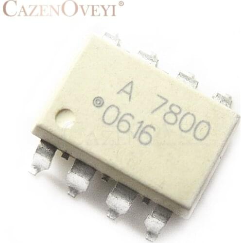 10pcs/lot HCPL-7800 HCPL7800 A7800 A7800A DIP-8 SMD-8 In Stock