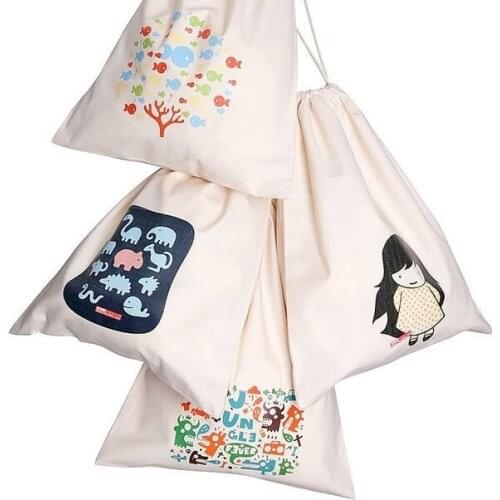 100pcs/lot free shipping small cotton jewelry pouch cotton gift pouch cotton drawstring pouch bag headwear bag jewelry bag