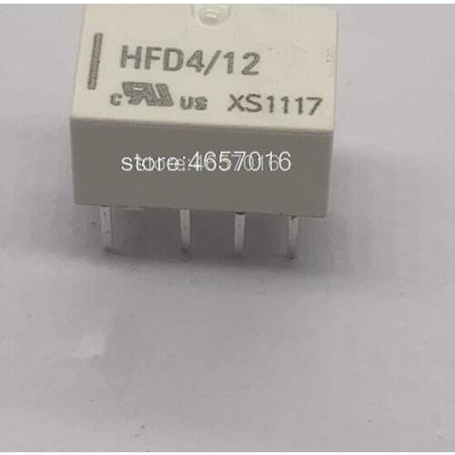 5pcs/lot New and original Relays HFD4/12 12VDC Inline Signal Relays